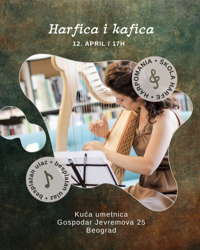 Svratite na kaficu. I harficu. 🥰

@kucaumetnica
